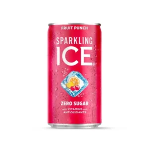 Agua Con Gas Saborizada Fruit Punch Sparkling Ice Lata de 7.5oz