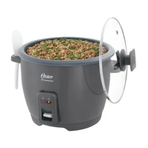 Alternative view of Olla Arrocera Oster Antiadherente DiamondForce 10 Tazas Gris CKSTRCB10
