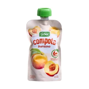 Compota de Durazno Líder 113 Gr