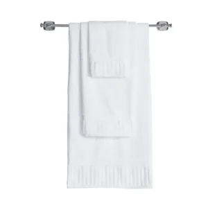 Toalla de Baño Diamond Blanca 27x55"