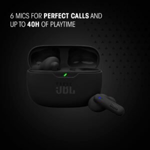 Precio especial con descuento: JBL Vibe Beam 2 - Auriculares con cancelación de ruido - Negro - Imagen 9