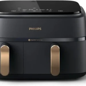 Philips Serie 3000 NA352/00 - Freidora de aire de doble cesta, 9 L, 8 en 1 - Imagen 6