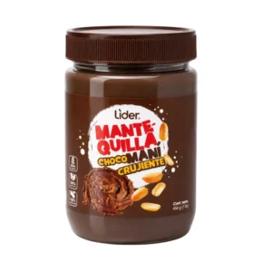 Mantequilla Maní Dark Choco Crunchy Líder 454 g