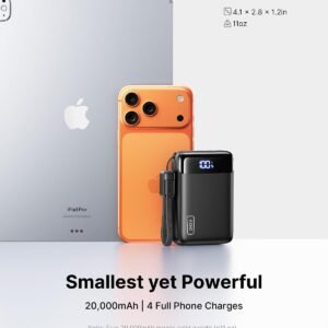 Alternative view of Precio especial con descuento: Cargador portátil INIU, la batería externa de 20.000 mAh y carga rápida de 22,5 W más compacta.