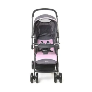 Coche Para Bebé Liviano Reversible Rosa Peke