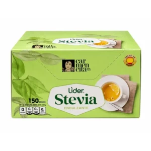 Endulzante de Stevia 150 Sobres Líder